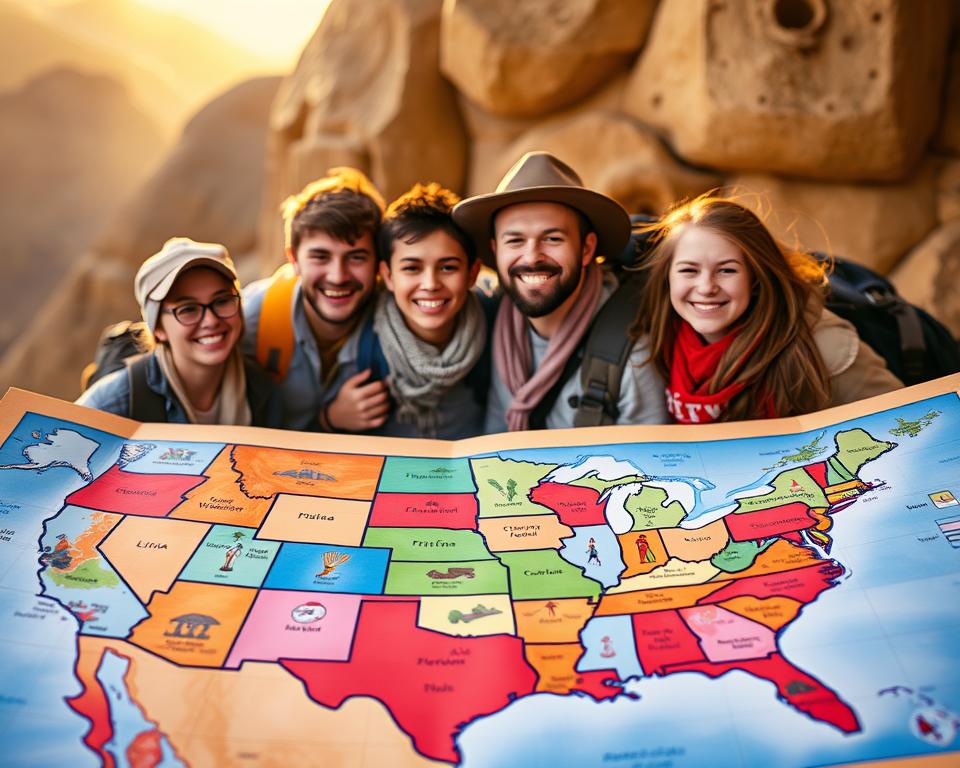 travel usa game
